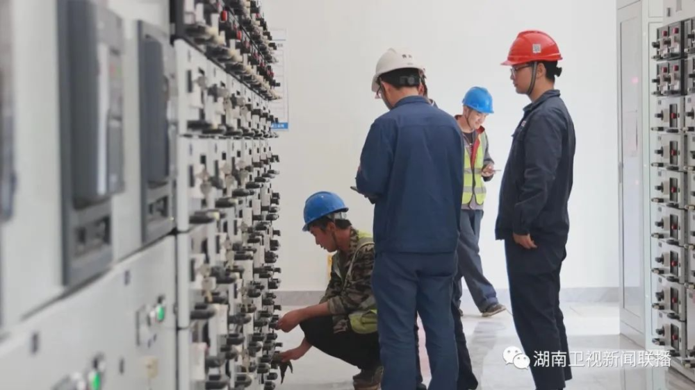 华容国能岳阳电厂项目完成总工程量的95%